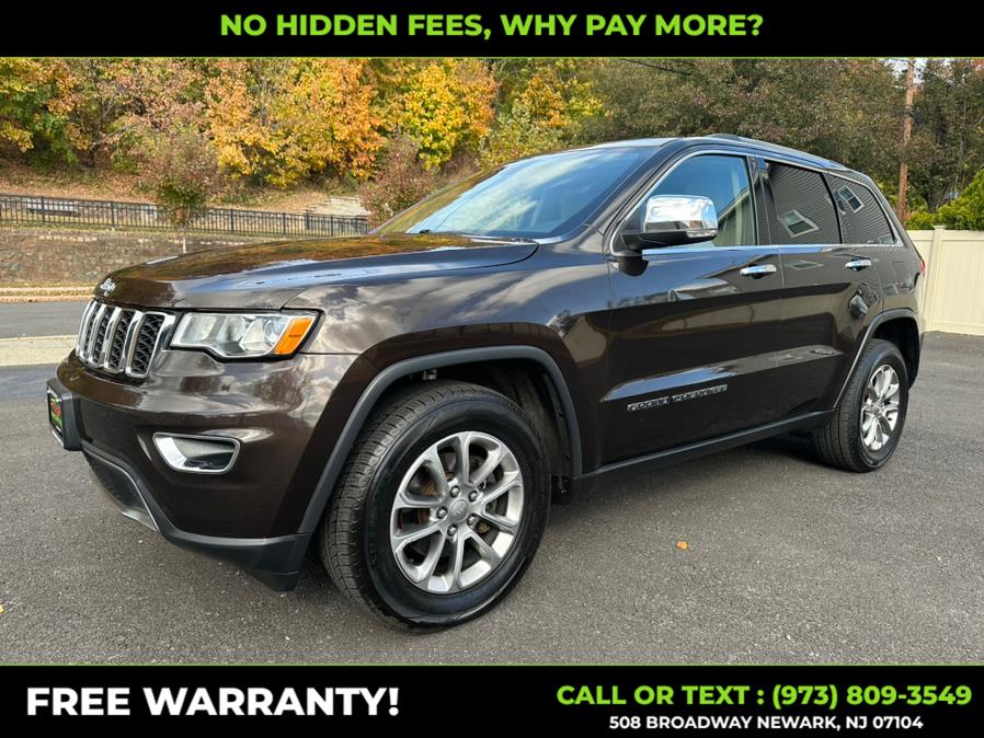 Used Jeep Grand Cherokee Limited 4x4 2017 | Easy Credit of Jersey. NEWARK, New Jersey