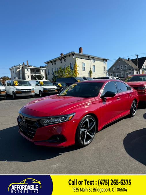 Used 2021 Honda Accord Sedan in Bridgeport, Connecticut | Affordable Motors 2 LLC. Bridgeport, Connecticut