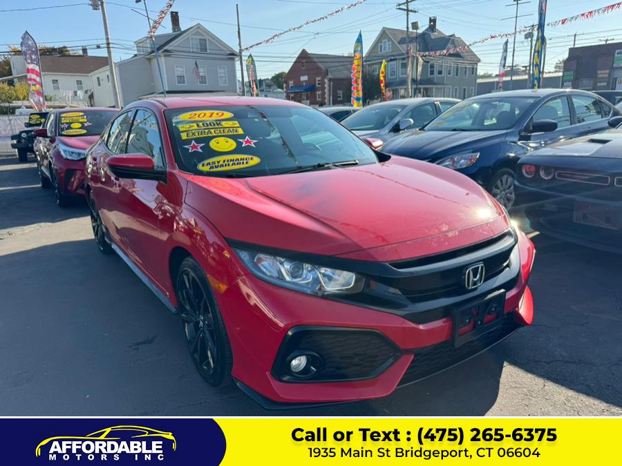 Used 2019 Honda Civic Hatchback in Bridgeport, Connecticut | Affordable Motors 2 LLC. Bridgeport, Connecticut