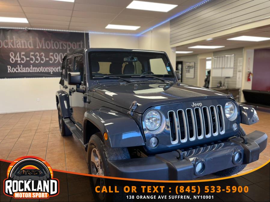 Used 2016 Jeep Wrangler Unlimited in Suffern, New York | Rockland Motor Sport. Suffern, New York