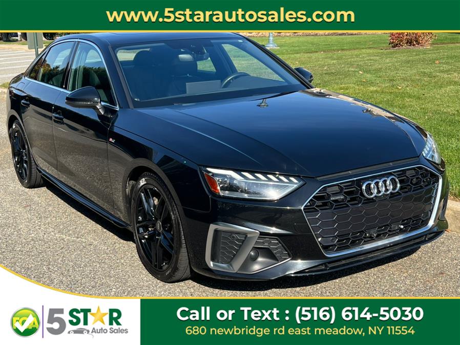 Used 2022 Audi A4 Sedan in East Meadow, New York | 5 Star Auto Sales Inc. East Meadow, New York