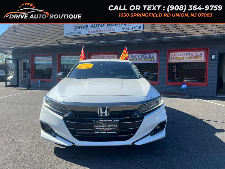 2021 Honda Accord Sedan Sport 1.5T CVT, available for sale in Union, New Jersey | Drive Auto Boutique. Union, New Jersey