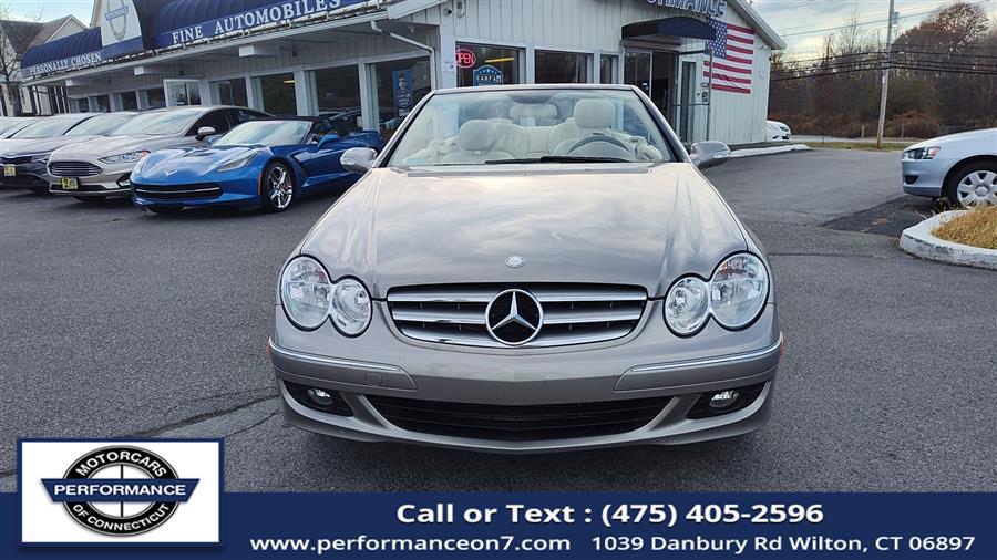 2007 Mercedes-Benz CLK-Class 2dr Cabriolet 3.5L, available for sale in Wilton, Connecticut | Performance Motor Cars Of Connecticut LLC. Wilton, Connecticut 2007 Mercedes-Benz CLK-Class 2dr Cabriolet 3.5L, available for sale in Wilton, Connecticut | Performance Motor Cars Of Connecticut LLC. Wilton, Connecticut