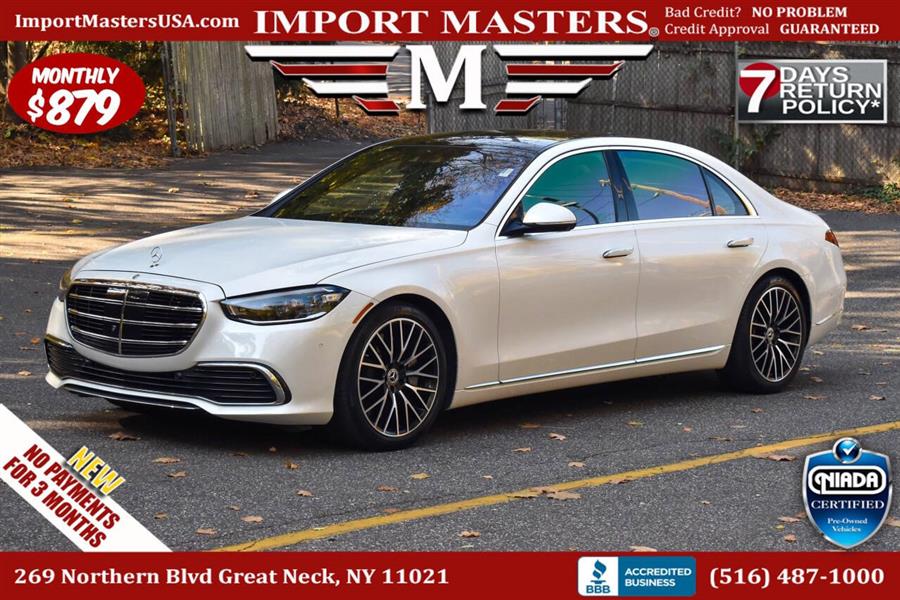 Used 2023 Mercedes-benz S-class in Great Neck, New York | Camy Cars. Great Neck, New York