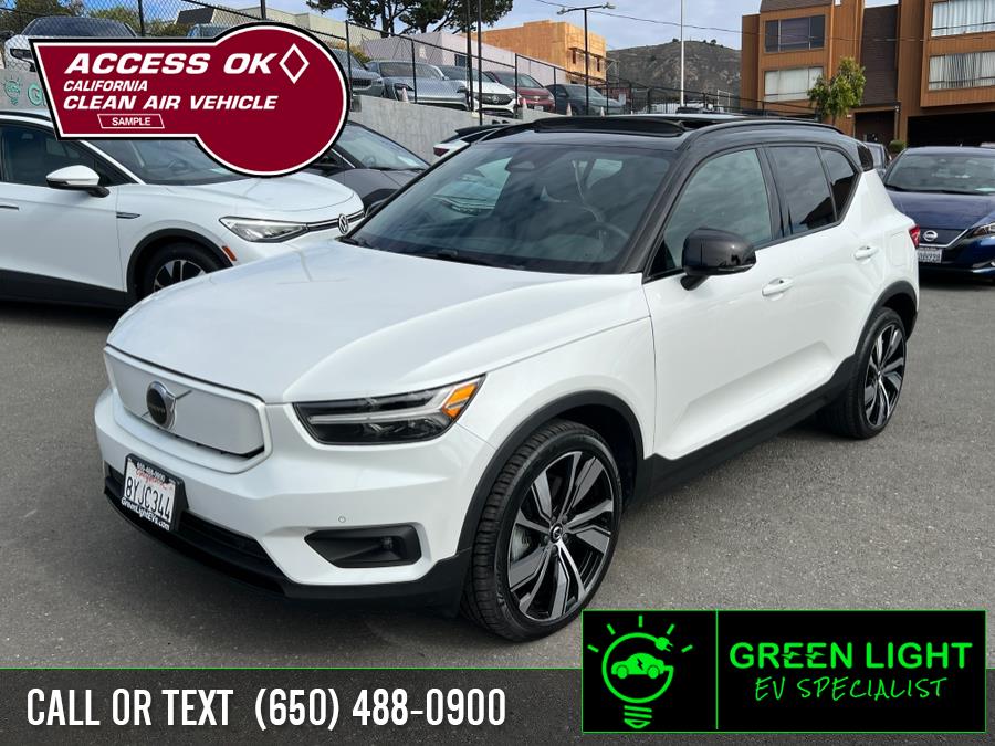 Used 2021 Volvo XC40 Recharge in Daly City, California | Green Light Auto Wholesale. Daly City, California