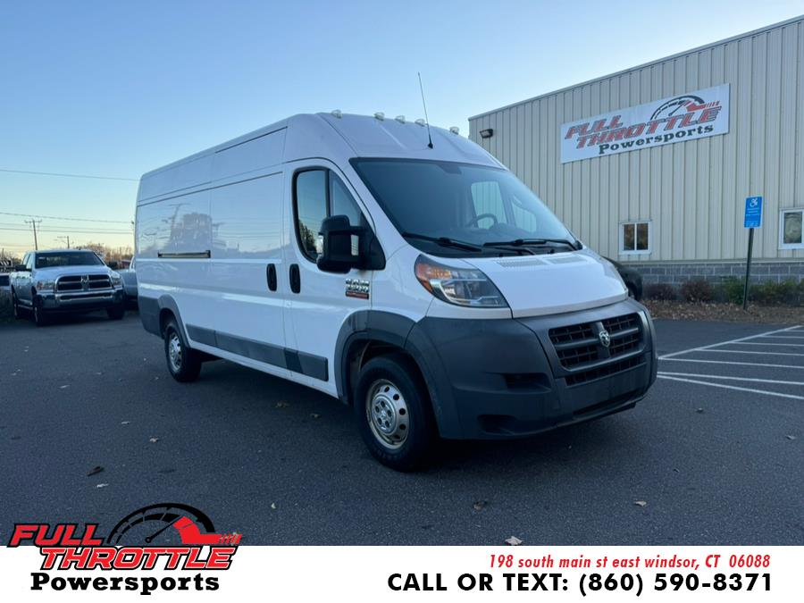 Used 2017 Ram ProMaster Cargo Van in East Windsor, Connecticut | Full Throttle Power Sports LLC. East Windsor, Connecticut