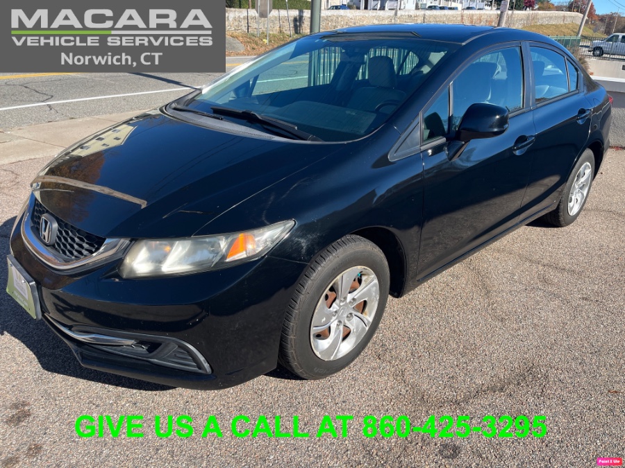 Used 2013 Honda Civic Sdn in Norwich, Connecticut | MACARA Vehicle Services, Inc. Norwich, Connecticut