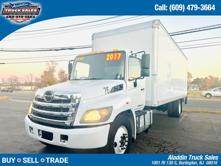 2017 HINO 268 26 FT WITH LIFTGATE, available for sale in Burlington, New Jersey | Aladdin Truck Sales. Burlington, New Jersey