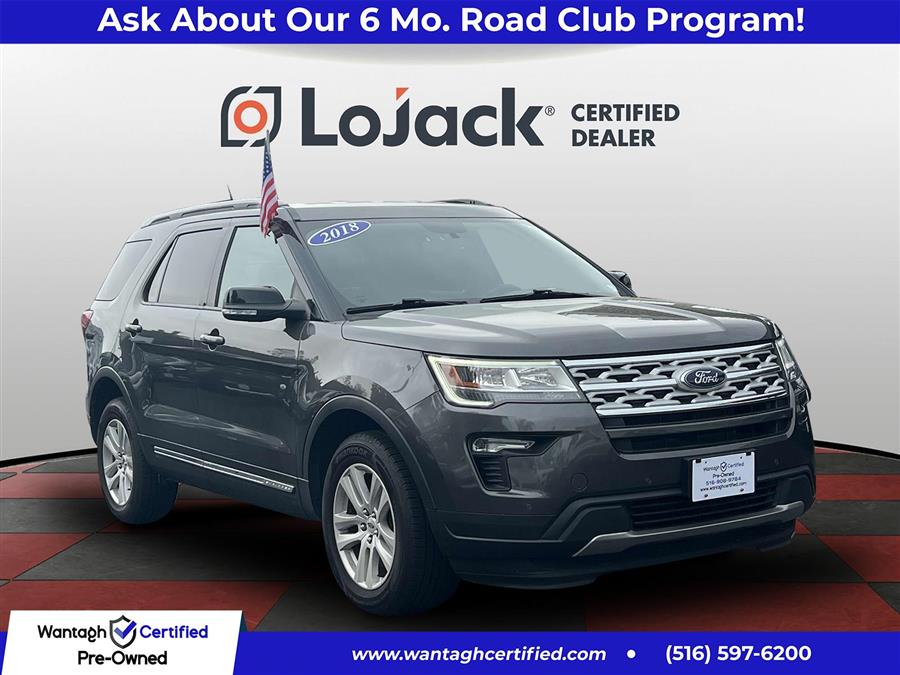 Used 2018 Ford Explorer in Wantagh, New York | Wantagh Certified. Wantagh, New York