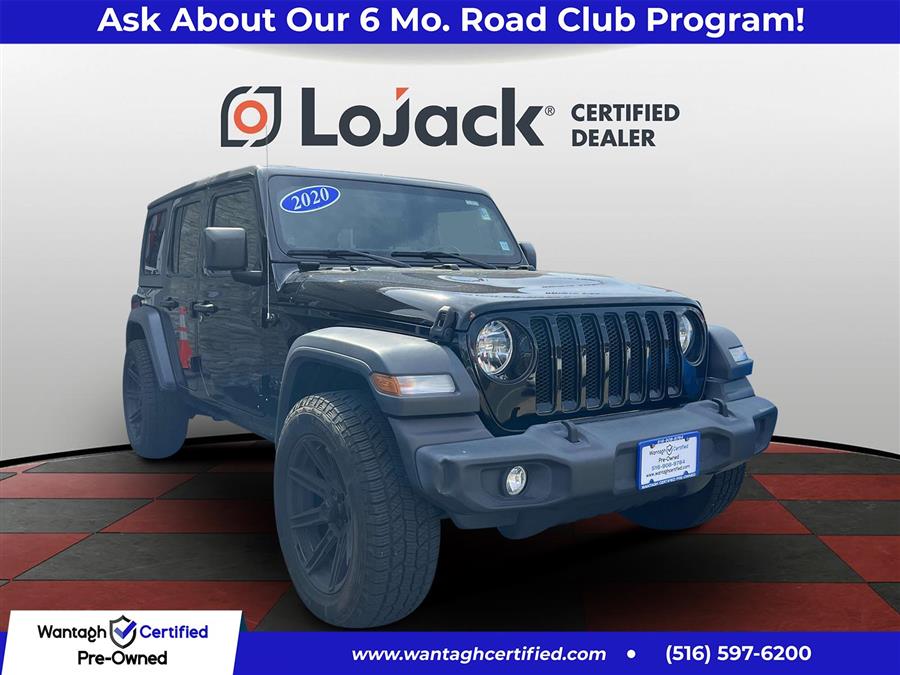 Used 2020 Jeep Wrangler Unlimited in Wantagh, New York | Wantagh Certified. Wantagh, New York