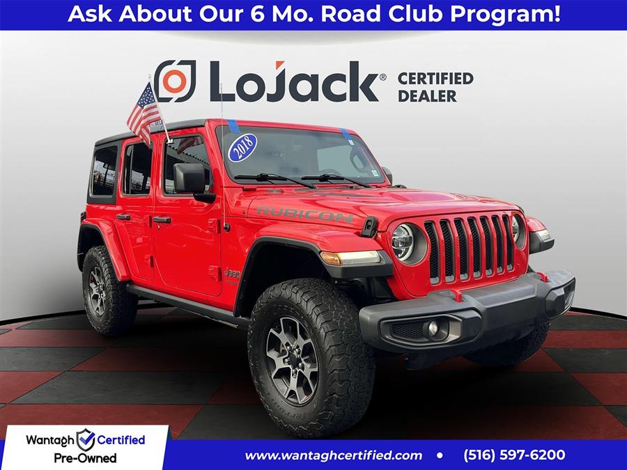 Used 2018 Jeep Wrangler Unlimited in Wantagh, New York | Wantagh Certified. Wantagh, New York