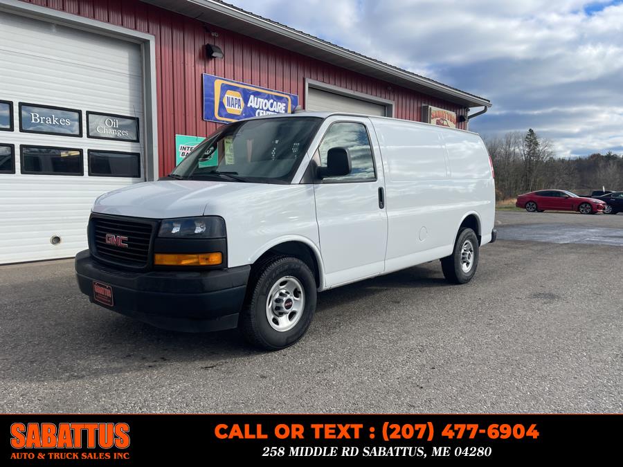 Used 2018 GMC Savana Cargo Van in Sabattus, Maine | Sabattus Auto and Truck Sales Inc. Sabattus, Maine