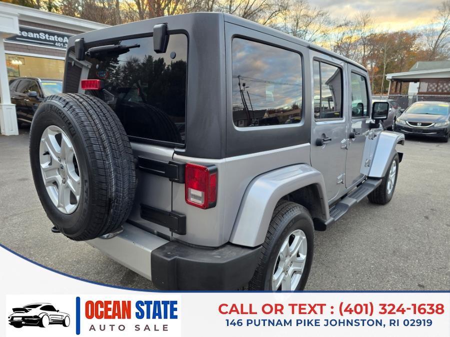 2013 Jeep Wrangler Unlimited 4WD 4dr Sahara, available for sale in Johnston, Rhode Island | Ocean State Auto Sales. Johnston, Rhode Island 2013 Jeep Wrangler Unlimited 4WD 4dr Sahara, available for sale in Johnston, Rhode Island | Ocean State Auto Sales. Johnston, Rhode Island