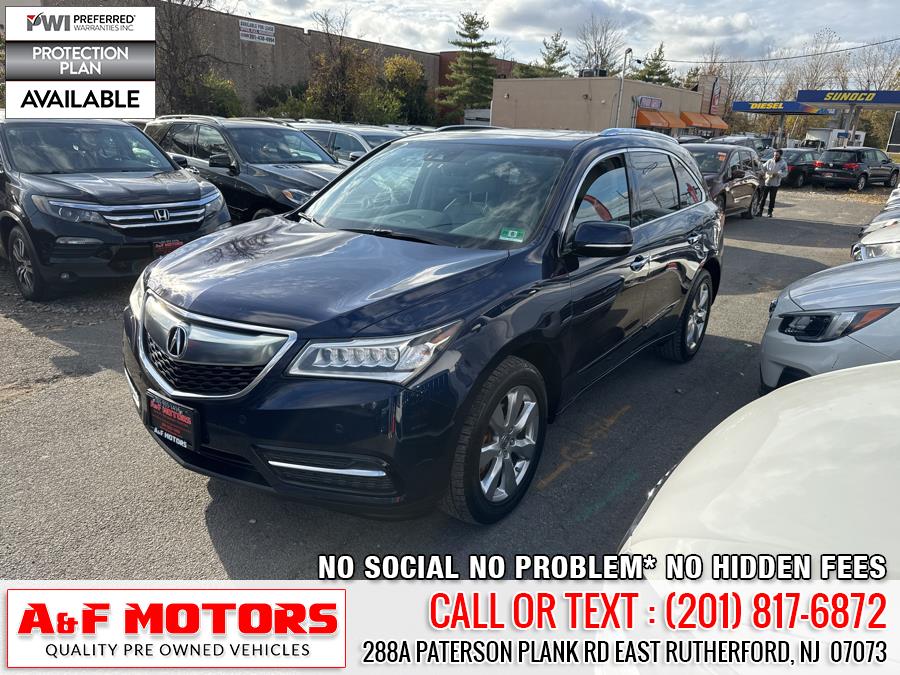 Used 2016 Acura MDX in East Rutherford, New Jersey | A&F Motors LLC. East Rutherford, New Jersey