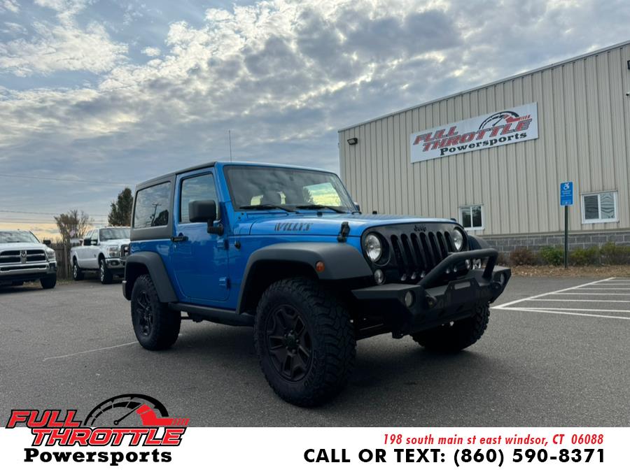 Used 2015 Jeep Wrangler in East Windsor, Connecticut | Full Throttle Power Sports LLC. East Windsor, Connecticut