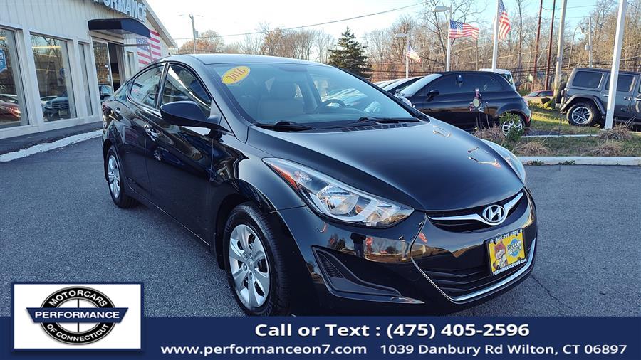 Used 2016 Hyundai Elantra in Wilton, Connecticut | Performance Motor Cars Of Connecticut LLC. Wilton, Connecticut