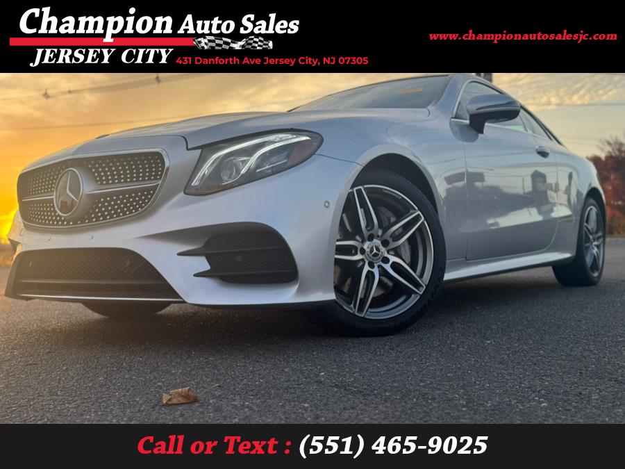 2018 Mercedes-Benz E-Class E 400 4MATIC Coupe, available for sale in Jersey City, New Jersey | Champion Auto Sales. Jersey City, New Jersey 2018 Mercedes-Benz E-Class E 400 4MATIC Coupe, available for sale in Jersey City, New Jersey | Champion Auto Sales. Jersey City, New Jersey