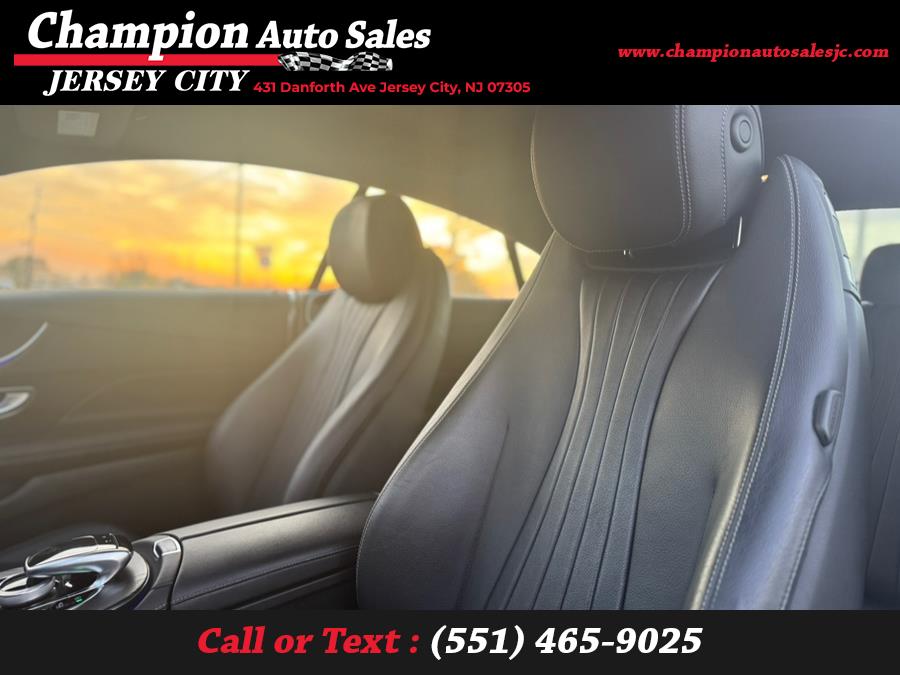 2018 Mercedes-Benz E-Class E 400 4MATIC Coupe, available for sale in Jersey City, New Jersey | Champion Auto Sales. Jersey City, New Jersey 2018 Mercedes-Benz E-Class E 400 4MATIC Coupe, available for sale in Jersey City, New Jersey | Champion Auto Sales. Jersey City, New Jersey
