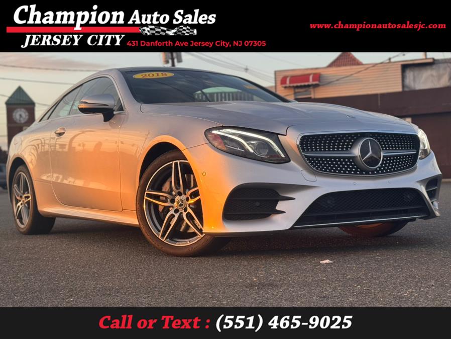 2018 Mercedes-Benz E-Class E 400 4MATIC Coupe, available for sale in Jersey City, New Jersey | Champion Auto Sales. Jersey City, New Jersey 2018 Mercedes-Benz E-Class E 400 4MATIC Coupe, available for sale in Jersey City, New Jersey | Champion Auto Sales. Jersey City, New Jersey