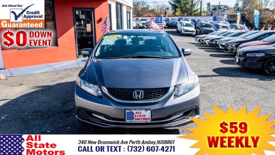 2015 Honda Civic Sedan 4dr CVT SE, available for sale in Perth Amboy, New Jersey | All State Motor Inc. Perth Amboy, New Jersey 2015 Honda Civic Sedan 4dr CVT SE, available for sale in Perth Amboy, New Jersey | All State Motor Inc. Perth Amboy, New Jersey