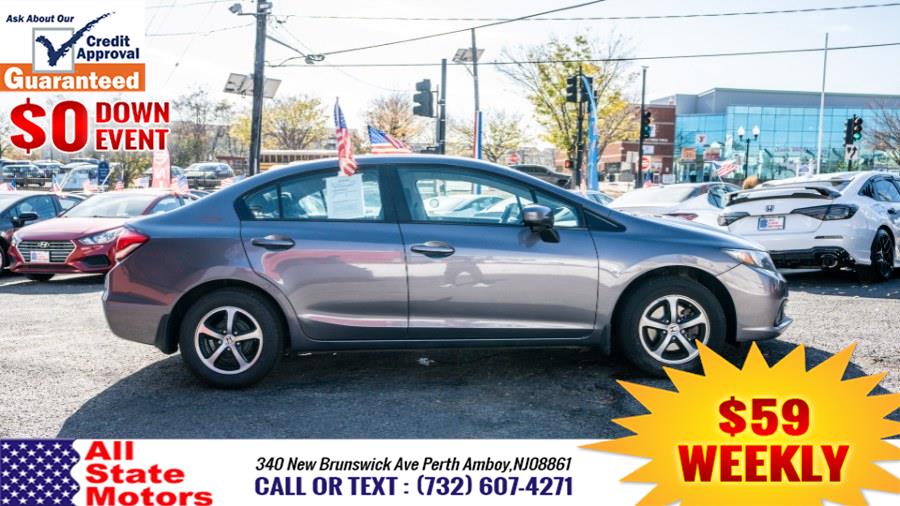 2015 Honda Civic Sedan 4dr CVT SE, available for sale in Perth Amboy, New Jersey | All State Motor Inc. Perth Amboy, New Jersey 2015 Honda Civic Sedan 4dr CVT SE, available for sale in Perth Amboy, New Jersey | All State Motor Inc. Perth Amboy, New Jersey