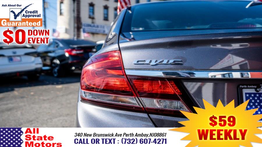 2015 Honda Civic Sedan 4dr CVT SE, available for sale in Perth Amboy, New Jersey | All State Motor Inc. Perth Amboy, New Jersey 2015 Honda Civic Sedan 4dr CVT SE, available for sale in Perth Amboy, New Jersey | All State Motor Inc. Perth Amboy, New Jersey