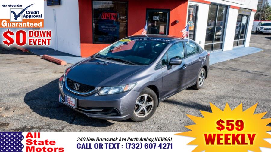 Used 2015 Honda Civic Sedan in Perth Amboy, New Jersey | All State Motor Inc. Perth Amboy, New Jersey