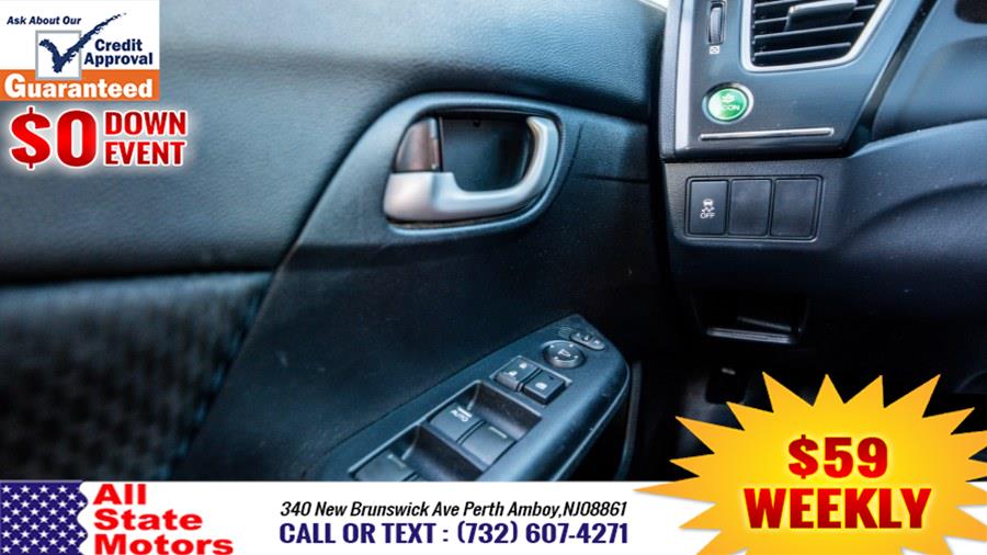 2015 Honda Civic Sedan 4dr CVT SE, available for sale in Perth Amboy, New Jersey | All State Motor Inc. Perth Amboy, New Jersey 2015 Honda Civic Sedan 4dr CVT SE, available for sale in Perth Amboy, New Jersey | All State Motor Inc. Perth Amboy, New Jersey