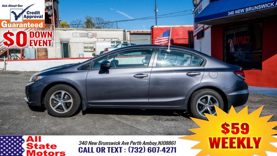 2015 Honda Civic Sedan 4dr CVT SE, available for sale in Perth Amboy, New Jersey | All State Motor Inc. Perth Amboy, New Jersey 2015 Honda Civic Sedan 4dr CVT SE, available for sale in Perth Amboy, New Jersey | All State Motor Inc. Perth Amboy, New Jersey