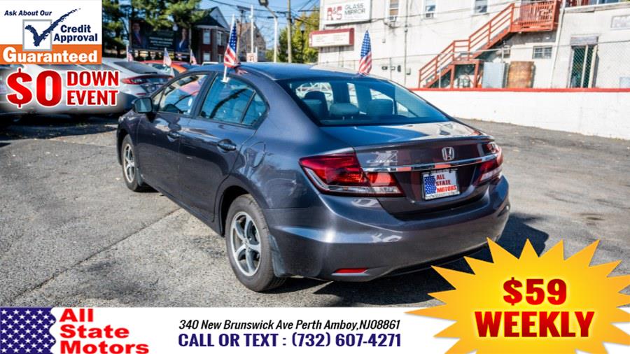 2015 Honda Civic Sedan 4dr CVT SE, available for sale in Perth Amboy, New Jersey | All State Motor Inc. Perth Amboy, New Jersey 2015 Honda Civic Sedan 4dr CVT SE, available for sale in Perth Amboy, New Jersey | All State Motor Inc. Perth Amboy, New Jersey
