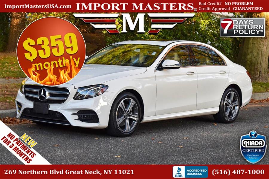 Used 2018 Mercedes-benz E-class in Great Neck, New York | Camy Cars. Great Neck, New York