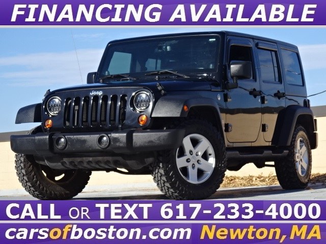 Used 2013 Jeep Wrangler Unlimited in Newton, Massachusetts | Cars of Boston. Newton, Massachusetts