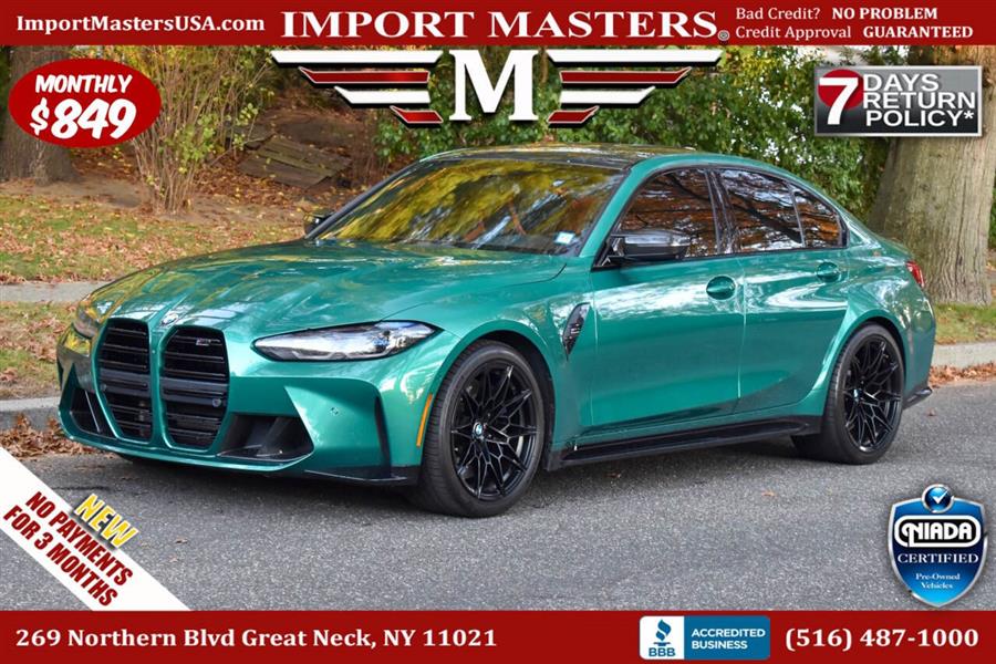 Used 2021 BMW M3 in Great Neck, New York | Camy Cars. Great Neck, New York