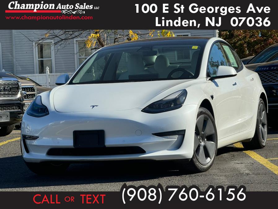 Used 2022 Tesla Model 3 in Linden, New Jersey | Champion Used Auto Sales. Linden, New Jersey