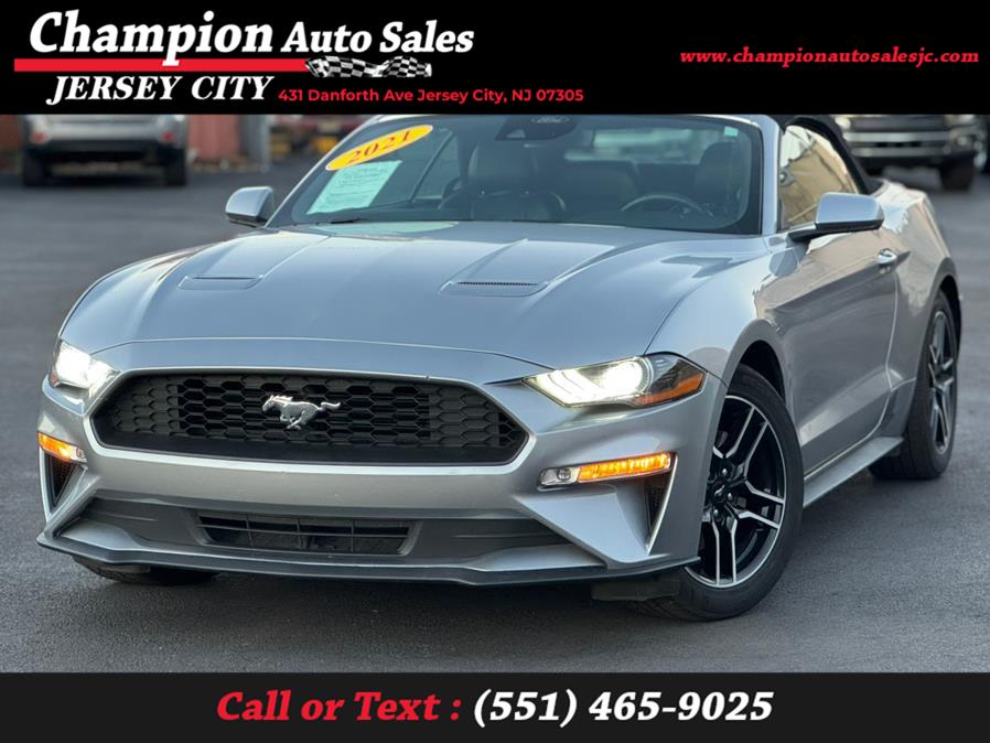 Used 2021 Ford Mustang in Jersey City, New Jersey | Champion Auto Sales. Jersey City, New Jersey