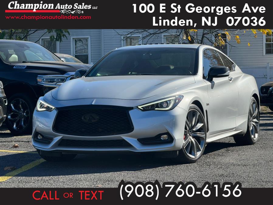 Used 2018 INFINITI Q60 in Linden, New Jersey | Champion Auto Sales. Linden, New Jersey