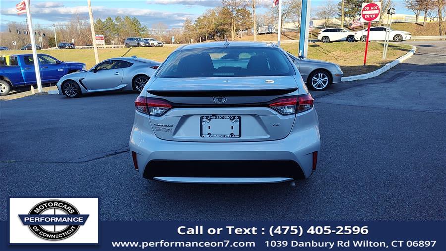 2020 Toyota Corolla LE CVT (Natl), available for sale in Wilton, Connecticut | Performance Motor Cars Of Connecticut LLC. Wilton, Connecticut 2020 Toyota Corolla LE CVT (Natl), available for sale in Wilton, Connecticut | Performance Motor Cars Of Connecticut LLC. Wilton, Connecticut