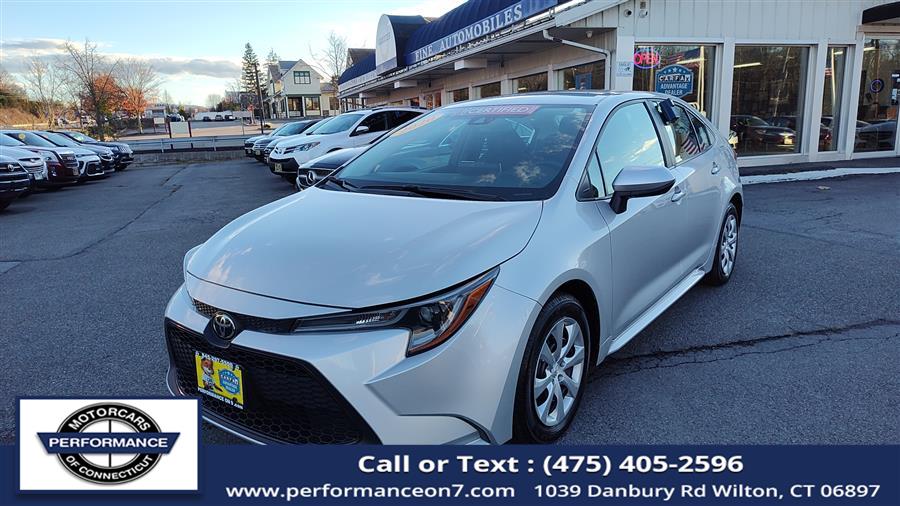 2020 Toyota Corolla LE CVT (Natl), available for sale in Wilton, Connecticut | Performance Motor Cars Of Connecticut LLC. Wilton, Connecticut 2020 Toyota Corolla LE CVT (Natl), available for sale in Wilton, Connecticut | Performance Motor Cars Of Connecticut LLC. Wilton, Connecticut