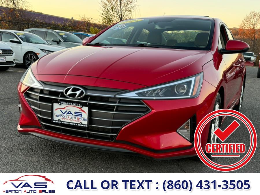 Used 2020 Hyundai Elantra in Manchester, Connecticut | Vernon Auto Sale & Service. Manchester, Connecticut