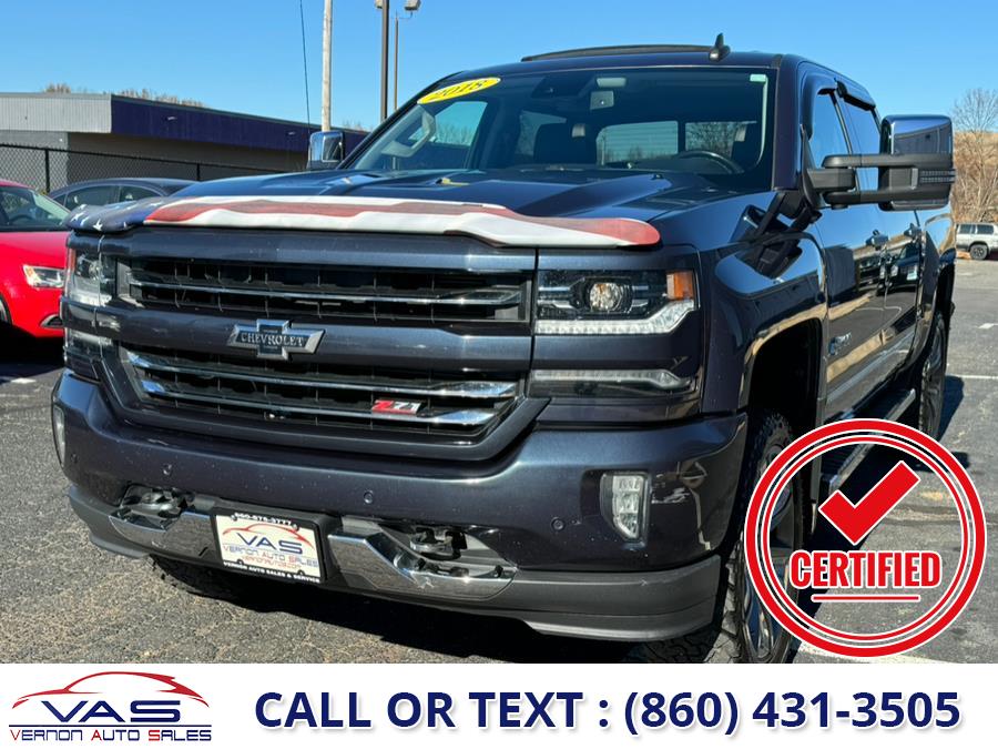 Used 2018 Chevrolet Silverado 1500 LTZ 100 Anniversary in Manchester, Connecticut | Vernon Auto Sale & Service. Manchester, Connecticut