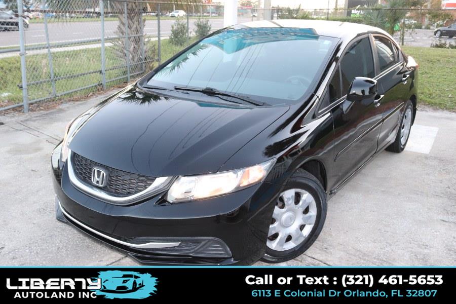 2013 Honda Civic Sdn 4dr Auto LX, available for sale in Orlando, Florida | Liberty Autoland LLC. Orlando, Florida