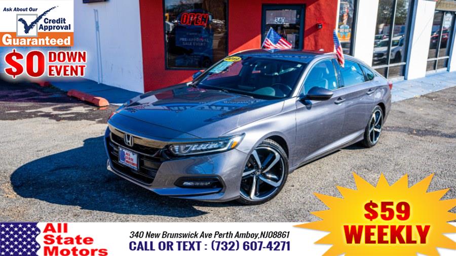 Used 2019 Honda Accord Sedan in Perth Amboy, New Jersey | All State Motor Inc. Perth Amboy, New Jersey