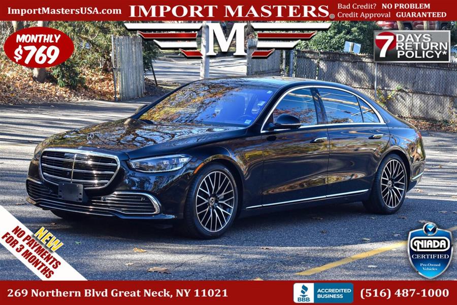 Used 2021 Mercedes-benz S-class in Great Neck, New York | Camy Cars. Great Neck, New York