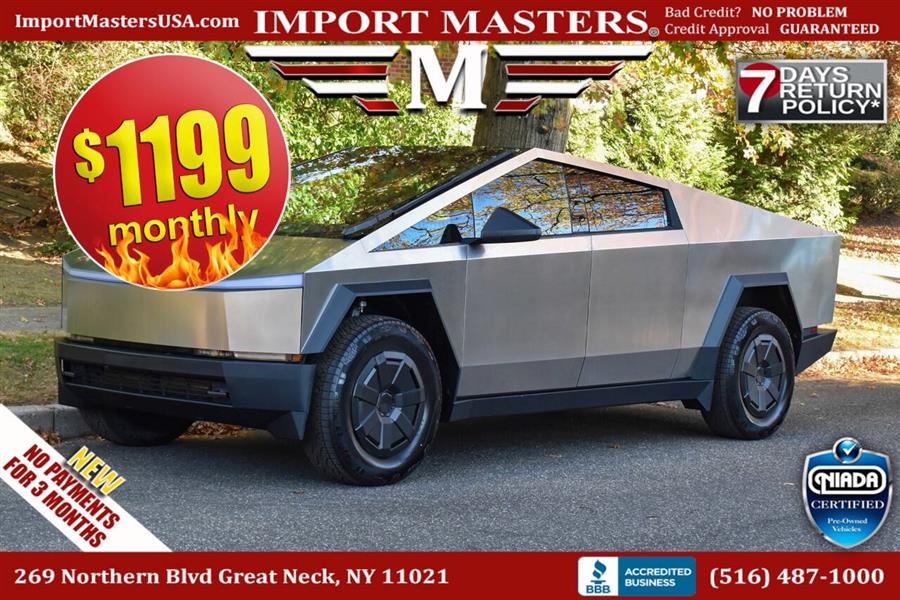 Used 2024 Tesla Cybertruck in Great Neck, New York | Camy Cars. Great Neck, New York