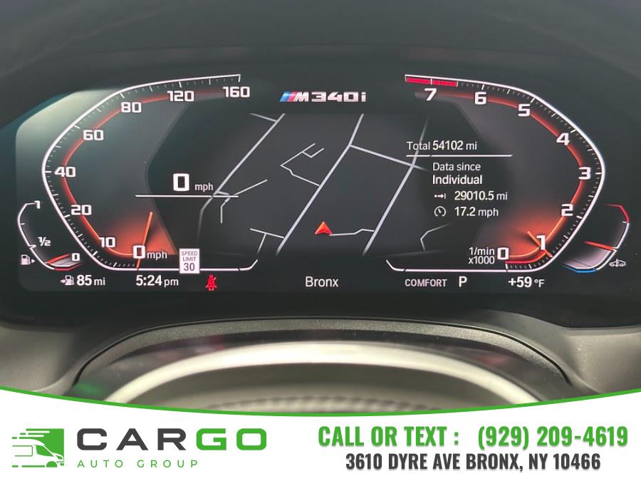2020 BMW 3 Series M340i xDrive Sedan, available for sale in Bronx, New York | Cargo Auto Group LLC. Bronx, New York 2020 BMW 3 Series M340i xDrive Sedan, available for sale in Bronx, New York | Cargo Auto Group LLC. Bronx, New York