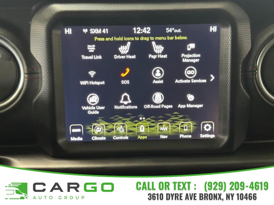 2020 Jeep Wrangler Unlimited Rubicon 4x4, available for sale in Bronx, New York | Cargo Auto Group LLC. Bronx, New York 2020 Jeep Wrangler Unlimited Rubicon 4x4, available for sale in Bronx, New York | Cargo Auto Group LLC. Bronx, New York