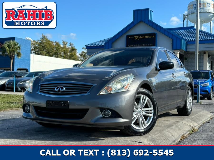 Used 2013 Infiniti G37 Sedan in Winter Park, Florida | Rahib Motors. Winter Park, Florida