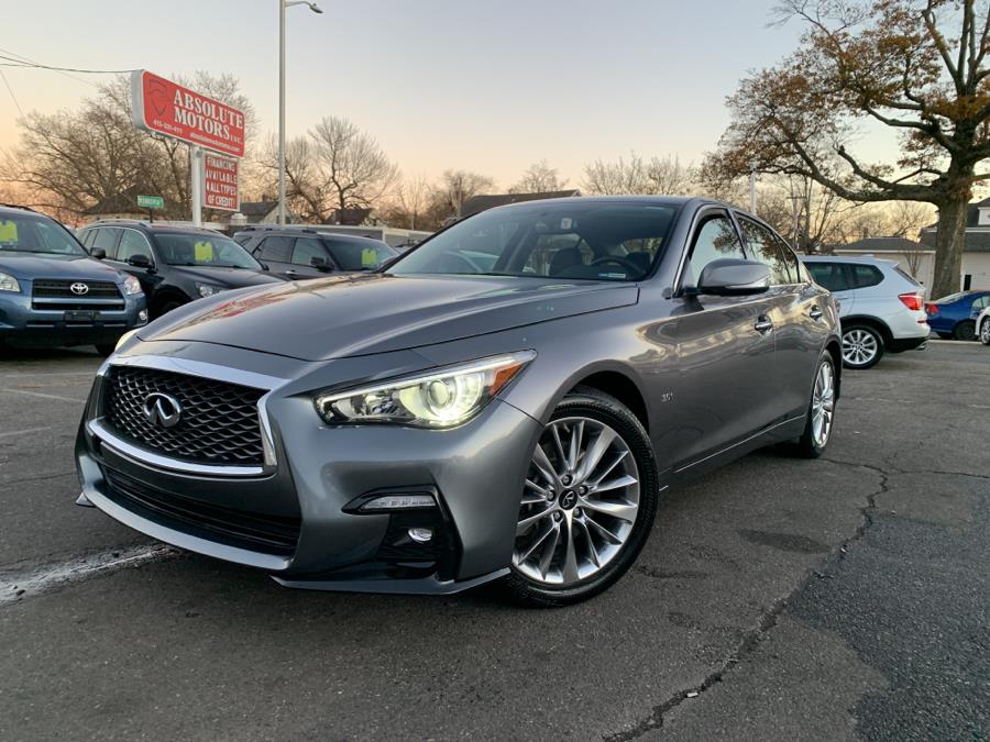 Used 2018 INFINITI Q50 in Springfield, Massachusetts | Absolute Motors Inc. Springfield, Massachusetts