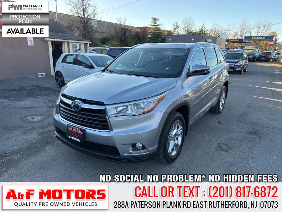 Used 2015 Toyota Highlander Hybrid in East Rutherford, New Jersey | A&F Motors LLC. East Rutherford, New Jersey