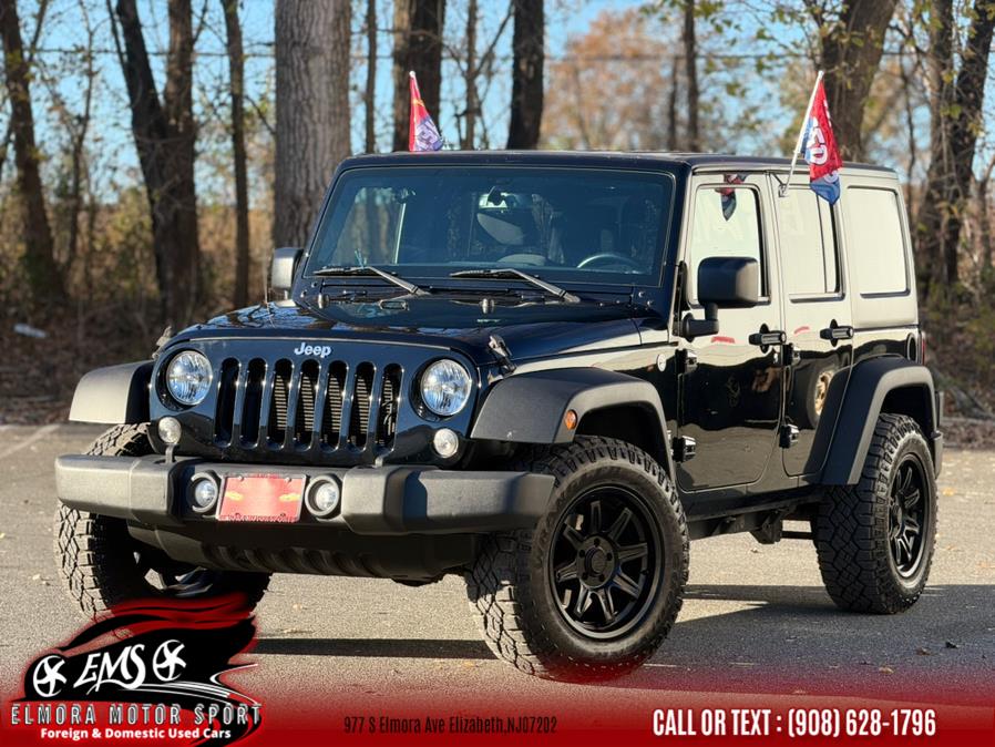 Used 2015 Jeep Wrangler Unlimited in Elizabeth, New Jersey | Elmora Motor Sports. Elizabeth, New Jersey